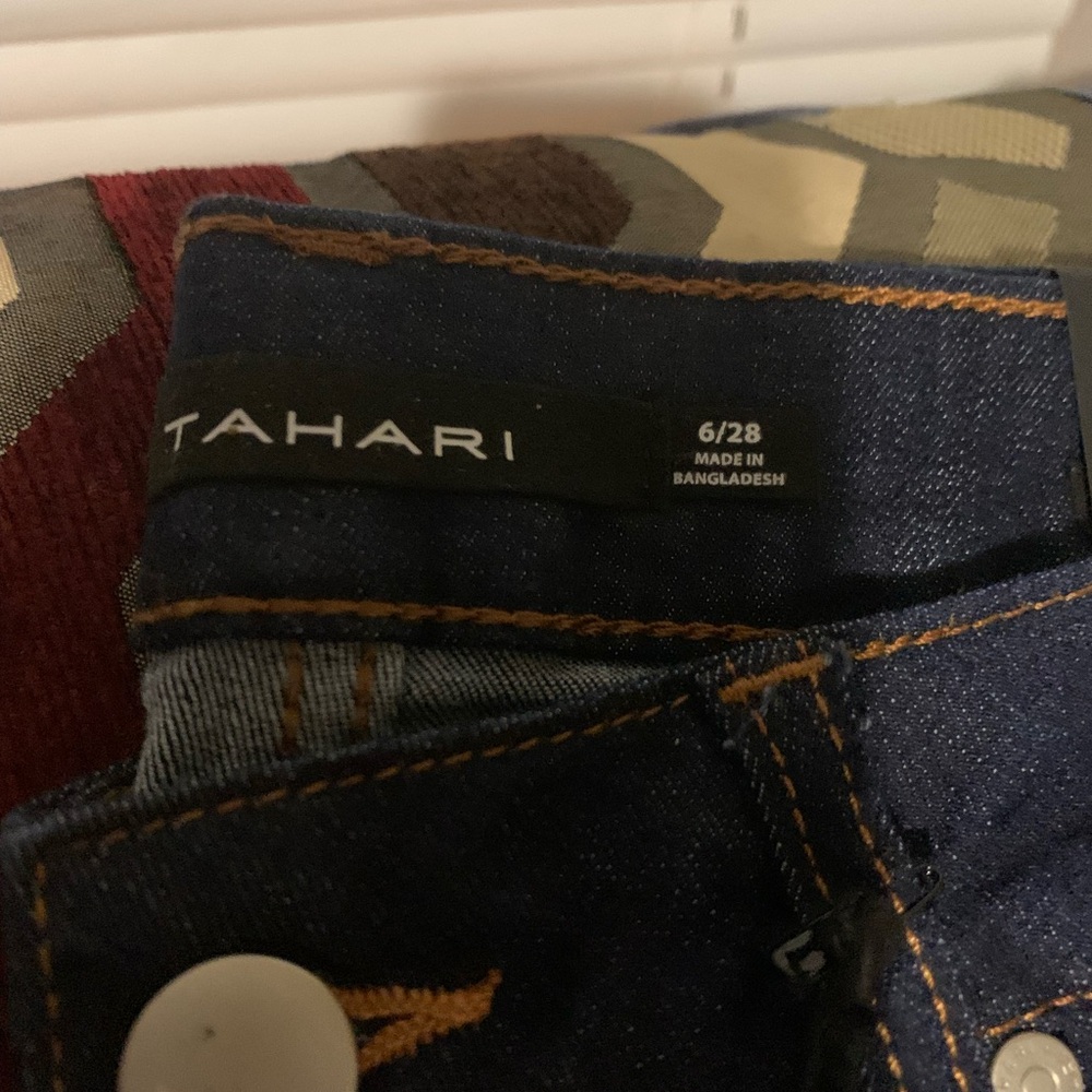 Tahari Indigo Skinny Jeans - Picture 2 of 3